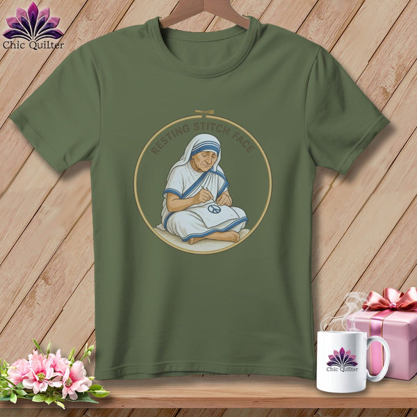 MyDesigns Physical Item S / Hemp Sister Seams-a-Lot - Resting Stitch Face ~ Premium Tee