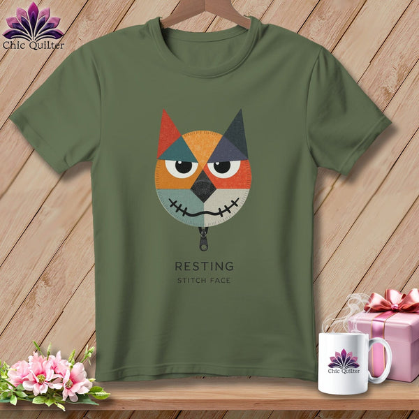 MyDesigns Physical Item S / Hemp Snark - Resting Stitch Face ~ Premium Tee