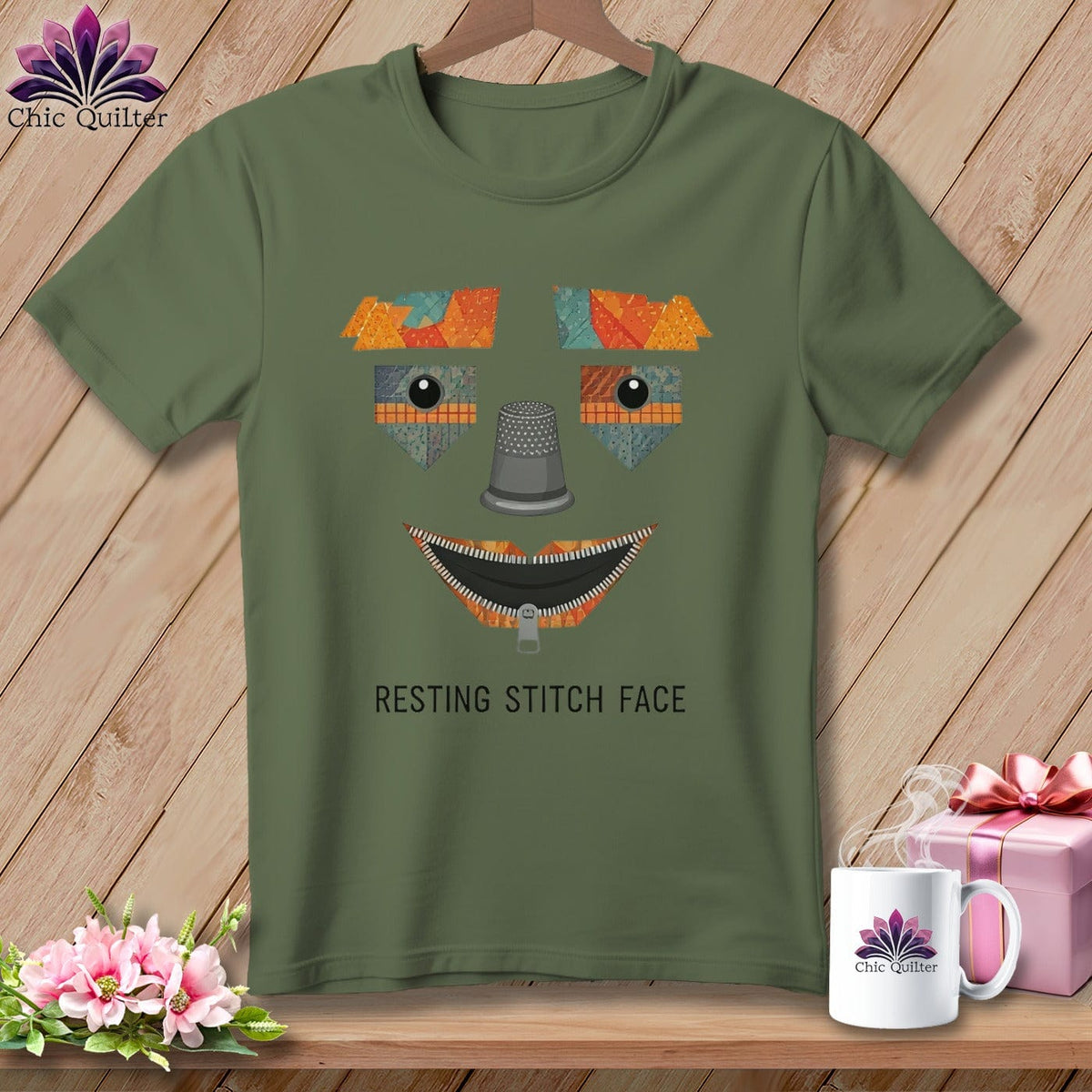 MyDesigns Physical Item S / Hemp Strawman - Resting Stitch Face ~ Premium Tee