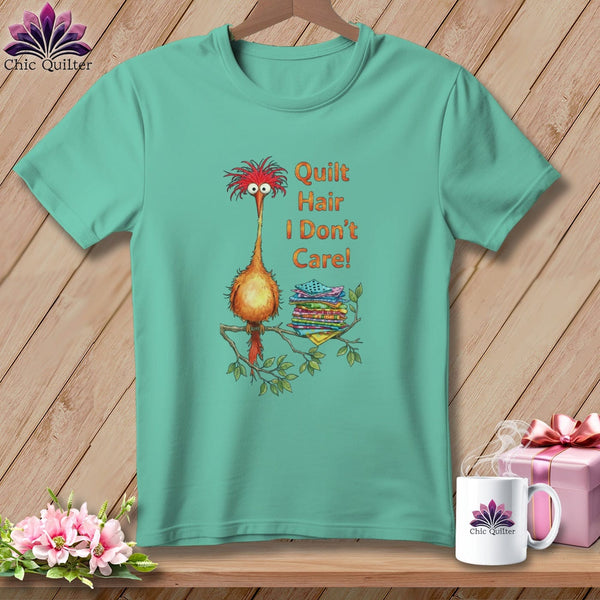 MyDesigns Physical Item S / Island Reef QQuilt Hair Don’t Care ~ Noodle Beakman ~ Premium Tee