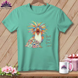 MyDesigns Physical Item S / Island Reef Quilt Hair Don’t Care ~ Chaos Finch ~ Premium Tee