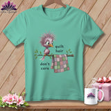 MyDesigns Physical Item S / Island Reef Quilt Hair Don’t Care ~ Pip Patchlet ~ Premium Tee