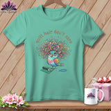 MyDesigns Physical Item S / Island Reef Quilt Hair Don’t Care ~ Snipsy Wren ~ Premium Tee