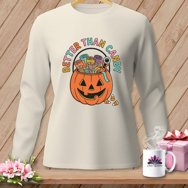MyDesigns Physical Item S / Ivory Better Than Candy ~ Long Sleeve Tee