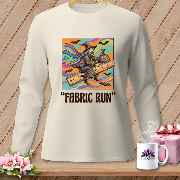 MyDesigns Physical Item S / Ivory Fabric Run ~ Long Sleeve Tee