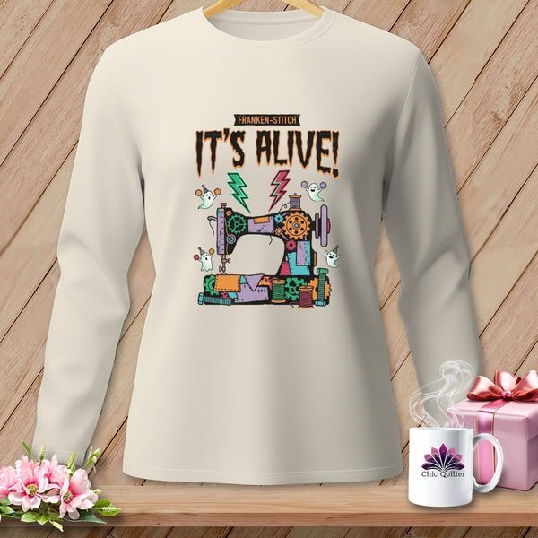 MyDesigns Physical Item S / Ivory It's Alive! ~ Long Sleeve Tee