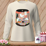MyDesigns Physical Item S / Ivory Night Shift ~ Pendant Lamp ~ Long Sleeve Tee