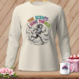 MyDesigns Physical Item S / Ivory The Scraps Have Turned. ~ Long Sleeve Tee