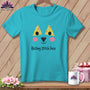 MyDesigns Physical Item S / Lagoon Blue Patchwork Face - Resting Stitch Face ~ Premium Tee
