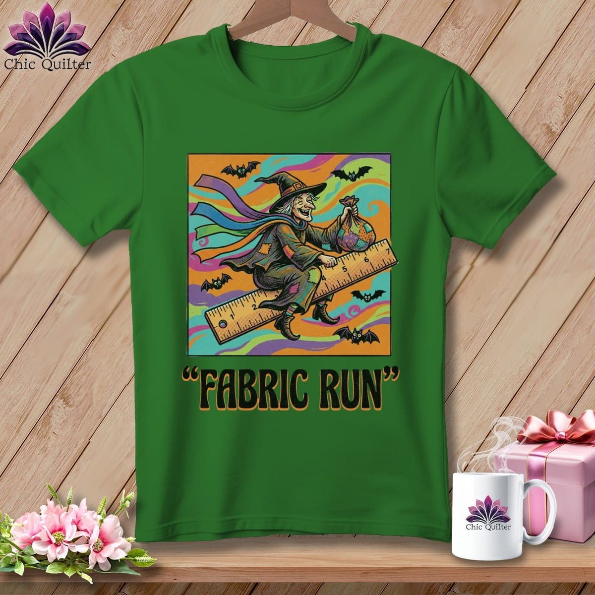 MyDesigns Physical Item S / Leaf Fabric Run ~ Relaxed Fit Tee