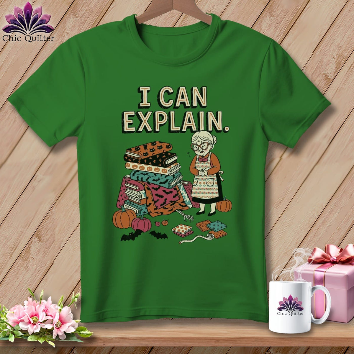 MyDesigns Physical Item S / Leaf I CAN EXPLAIN. ~ Relaxed Fit Tee