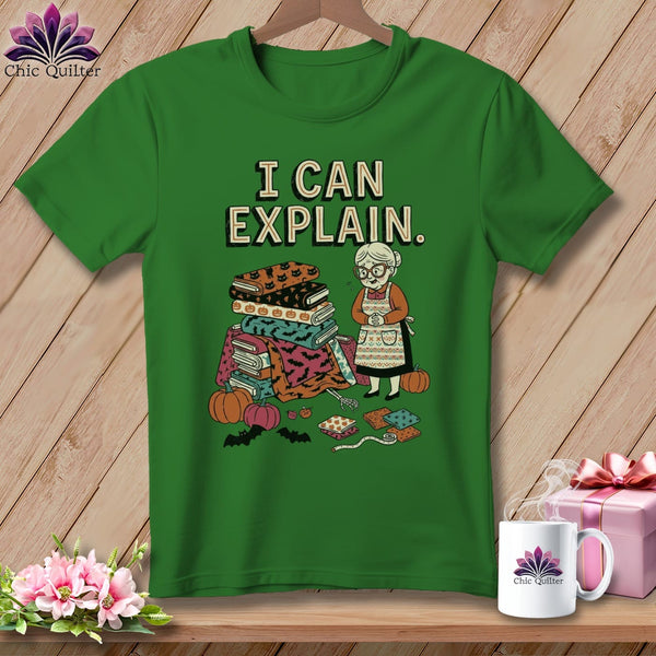 MyDesigns Physical Item S / Leaf I CAN EXPLAIN. ~ Relaxed Fit Tee