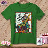 MyDesigns Physical Item S / Leaf Just Mixing Things Up ~ Relaxed Fit Tee