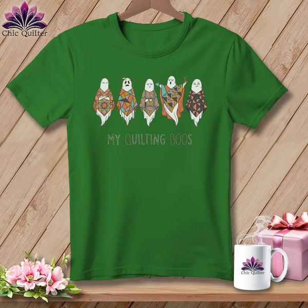 MyDesigns Physical Item S / Leaf My Quilting Boos ~ Relaxed Fit Tee