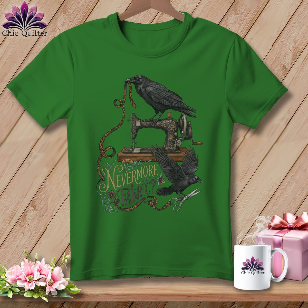 MyDesigns Physical Item S / Leaf Nevermore Fabric? ~ Relaxed Fit Tee