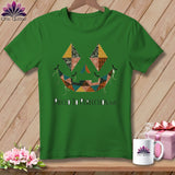 MyDesigns Physical Item S / Leaf Pieced to Perfection-ish ~ Diamond Eyes ~ Relaxed Fit Tee