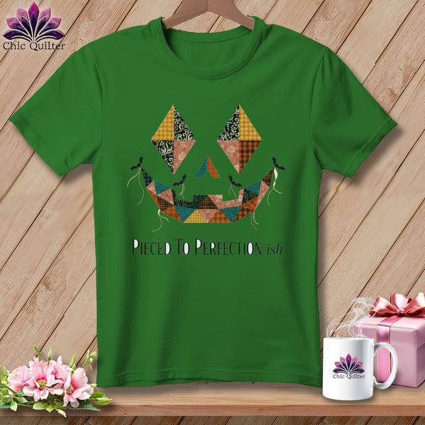 MyDesigns Physical Item S / Leaf Pieced to Perfection-ish ~ Diamond Eyes ~ Relaxed Fit Tee