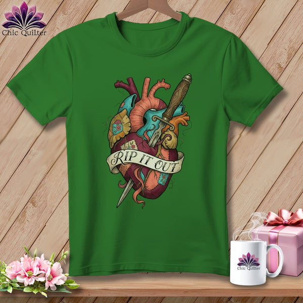 MyDesigns Physical Item S / Leaf Rip It Out ~ Relaxed Fit Tee