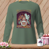 MyDesigns Physical Item S / Light Green I See Fabric In Your Future ~ Long Sleeve Tee