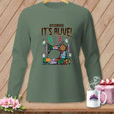 MyDesigns Physical Item S / Light Green It's Alive! ~ Long Sleeve Tee