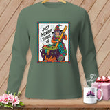 MyDesigns Physical Item S / Light Green Just Mixing Things Up ~ Long Sleeve Tee
