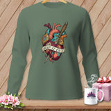 MyDesigns Physical Item S / Light Green Rip It Out ~ Long Sleeve Tee