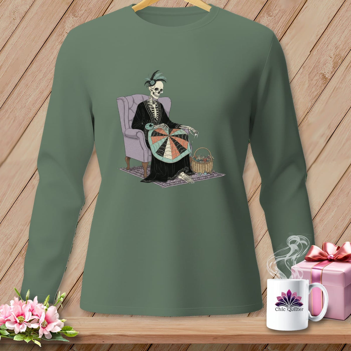 MyDesigns Physical Item S / Light Green Still Not Done ~ Long Sleeve Tee