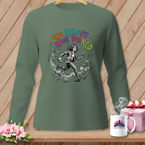MyDesigns Physical Item S / Light Green The Scraps Have Turned. ~ Long Sleeve Tee