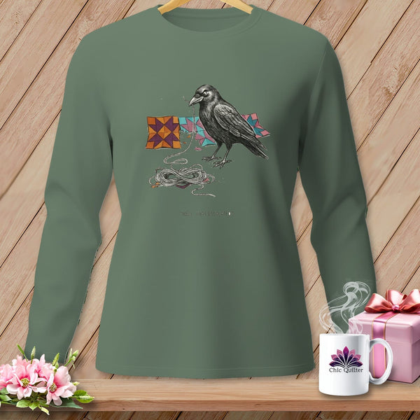 MyDesigns Physical Item S / Light Green Well. That Escalated. ~ Long Sleeve Tee