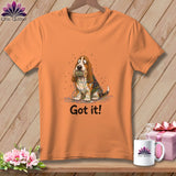MyDesigns Physical Item S / Melon Basset Hound Helper ~ Premium Tee