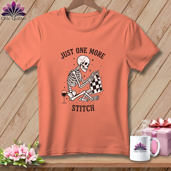 MyDesigns Physical Item S / Melon Just One More Stitch ~ Premium Tee