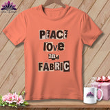 MyDesigns Physical Item S / Melon Peace Love and Fabric ~ Premium Tee
