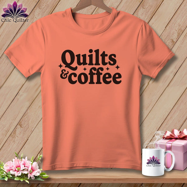 MyDesigns Physical Item S / Melon Quilts & Coffee ~ Premium Tee