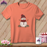 MyDesigns Physical Item S / Melon The Quilted Snowman ~ Premium Tee