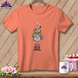 MyDesigns Physical Item S / Melon The Starry ~ Eyed Flamingo Quilter ~ Premium Tee