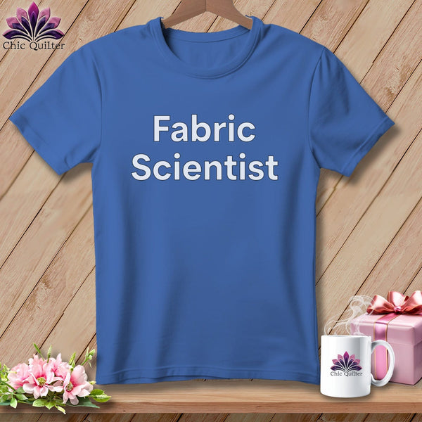 MyDesigns Physical Item S / Mystic Blue Fabric Scientist ~ Premium Tee