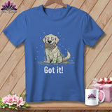 MyDesigns Physical Item S / Mystic Blue Golden Retriever Helper ~ Premium Tee