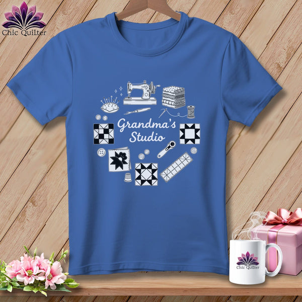 MyDesigns Physical Item S / Mystic Blue Grandma’s Studio ~ Premium Tee