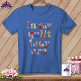 MyDesigns Physical Item S / Mystic Blue In My Quilt Lady Era ~ Premium Tee