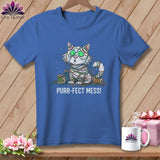 MyDesigns Physical Item S / Mystic Blue Purr ~ fect Mess! ~ Premium Tee