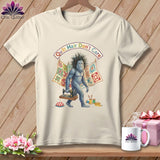 MyDesigns Physical Item S / Natural Big Foot's Hairy Adventure ~ Relaxed Fit Tee