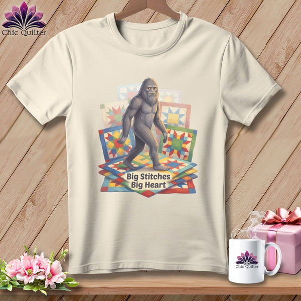 MyDesigns Physical Item S / Natural Big's Quilted Forest ~ Relaxed Fit Tee