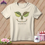 MyDesigns Physical Item S / Natural Garden Stitch - Resting Stitch Face ~ Relaxed Fit Tee