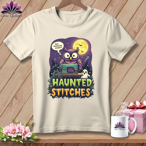 MyDesigns Physical Item S / Natural Haunted Stitches ~ Relaxed Fit Tee