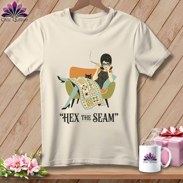 MyDesigns Physical Item S / Natural Hex The Seam ~ Relaxed Fit Tee