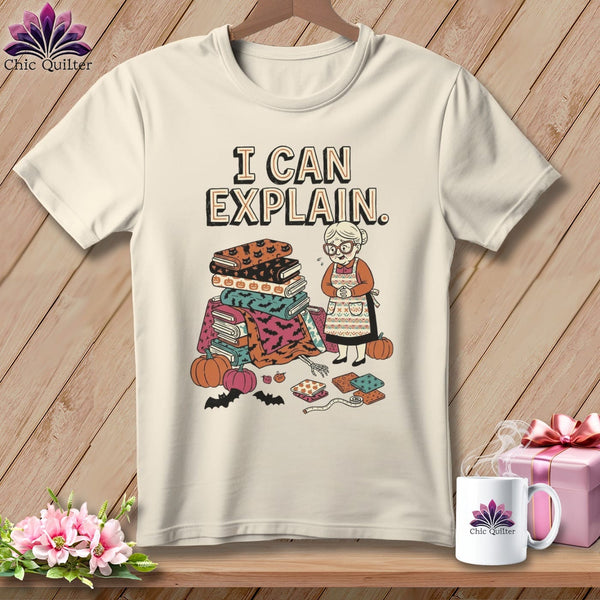 MyDesigns Physical Item S / Natural I CAN EXPLAIN. ~ Relaxed Fit Tee