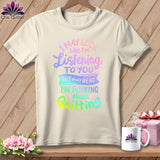MyDesigns Physical Item S / Natural I May Look Like I'm LIstening ~ Relaxed Fit Tee