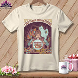 MyDesigns Physical Item S / Natural I See Fabric In Your Future ~ Relaxed Fit Tee
