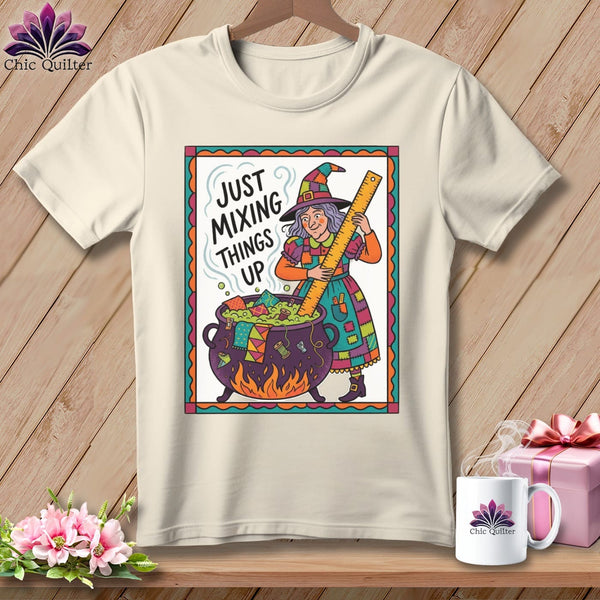 MyDesigns Physical Item S / Natural Just Mixing Things Up ~ Relaxed Fit Tee