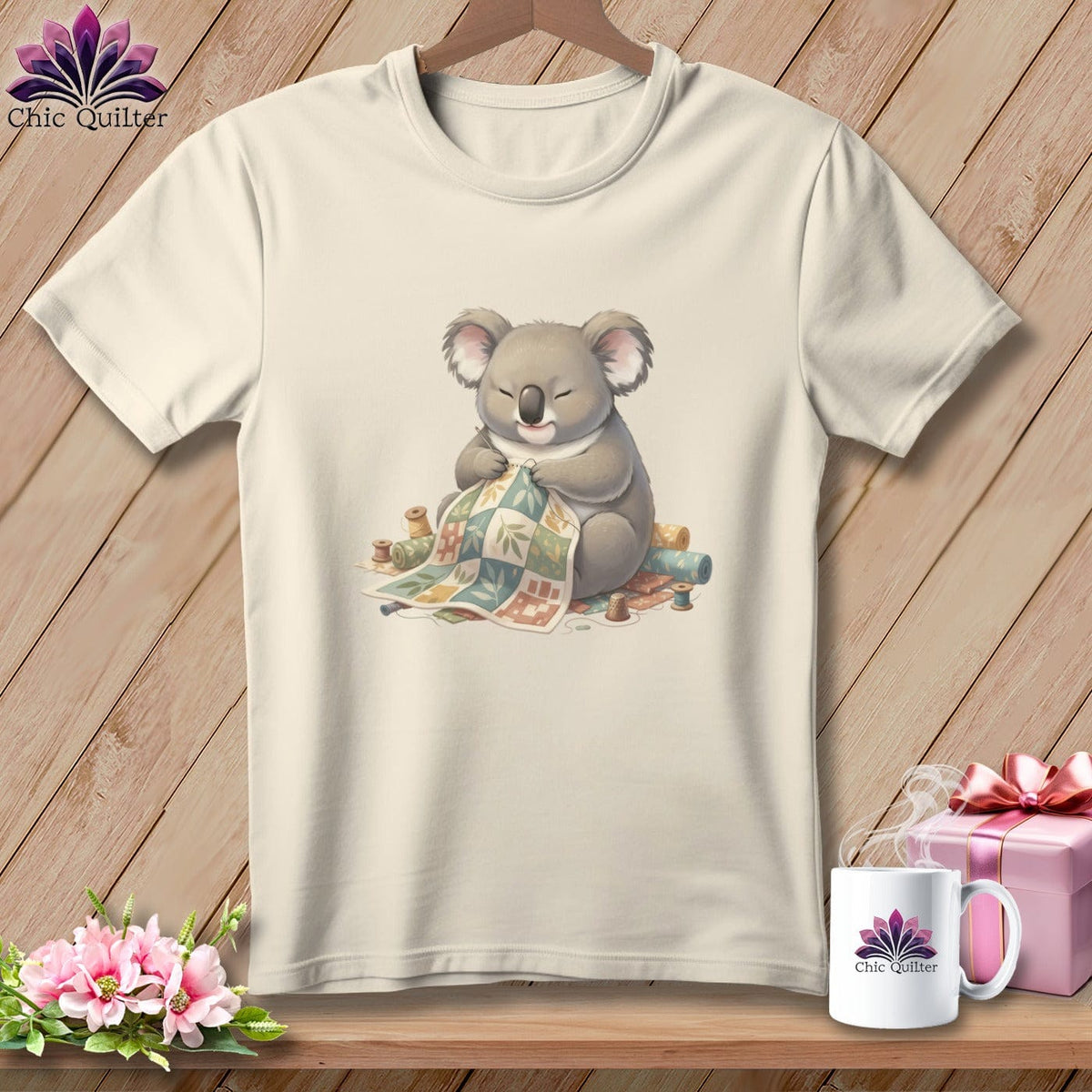 MyDesigns Physical Item S / Natural Koala Dreams ~ Relaxed Fit Tee